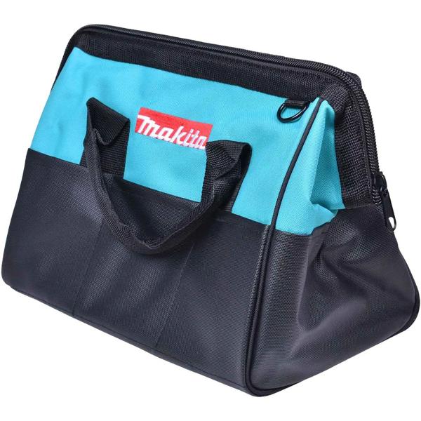 Bolsa Lona 14" Resistente Makita P/ Ferramentas 11 Bolsos - 831253-8 Imagem de Bolsa Lona 14" Resistente Makita P/ Ferramentas 11 Bolsos - 831253-8