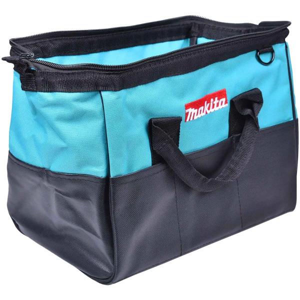 Bolsa Lona 14" Resistente Makita P/ Ferramentas 11 Bolsos - 831253-8 Imagem de Bolsa Lona 14" Resistente Makita P/ Ferramentas 11 Bolsos - 831253-8