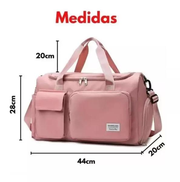 Imagem de Bolsa Mala  Academia Esportiva Viagem Porta Tênis