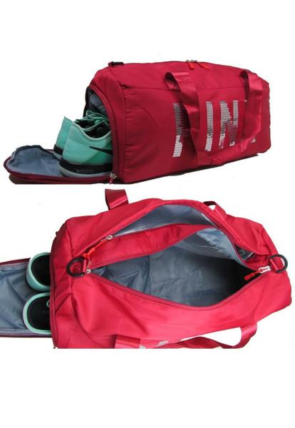 Imagem de Bolsa Mala Academia Transversal Esportes Porta Tenis Sport Treino Fitness Vermelho