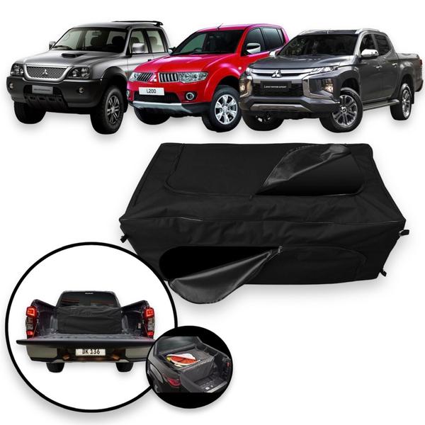 Bolsa Mala Caçamba G 840L 120x140x50 Mitsubishi L200 Todos - BR18 Imagem de Bolsa Mala Caçamba G 840L 120x140x50 Mitsubishi L200 Todos