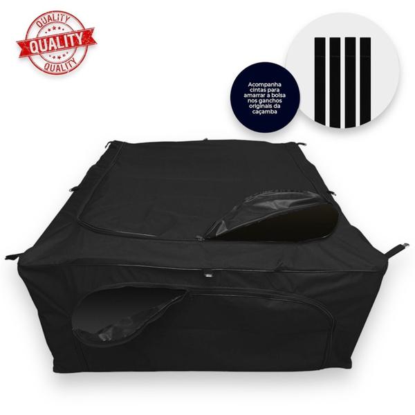 Bolsa Mala Caçamba G 840L 120x140x50 Mitsubishi L200 Todos - BR18 Imagem de Bolsa Mala Caçamba G 840L 120x140x50 Mitsubishi L200 Todos