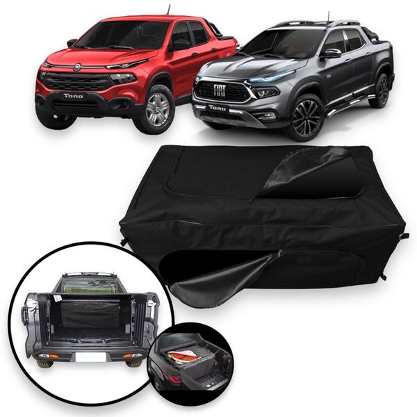 Imagem de Bolsa Mala Caçamba Tam. M 360L 120x60x50 Fiat Toro Todos