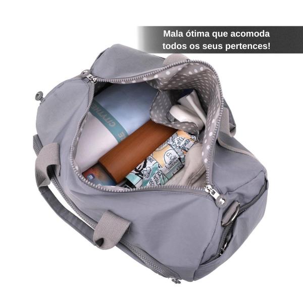 Imagem de Bolsa Mala De Mao Para Viagem Trabalho Grande Feminina Nylon