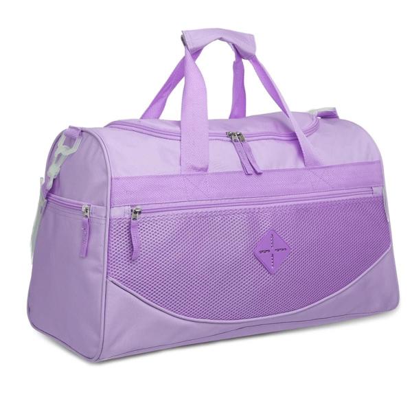 Imagem de Bolsa Mala de Viagem Academia Feminina Roxo Pastel Clio