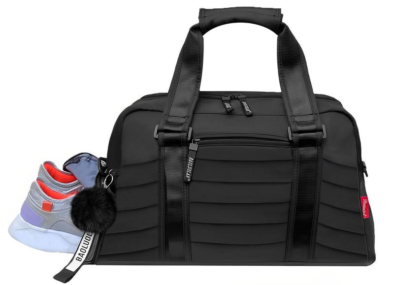 Imagem de Bolsa Mala Feminina Masculina Transversal Viagem Natação Compartimento para Tênis Reforçada Fitness Dia a Dia Academia Bolso Impermeável