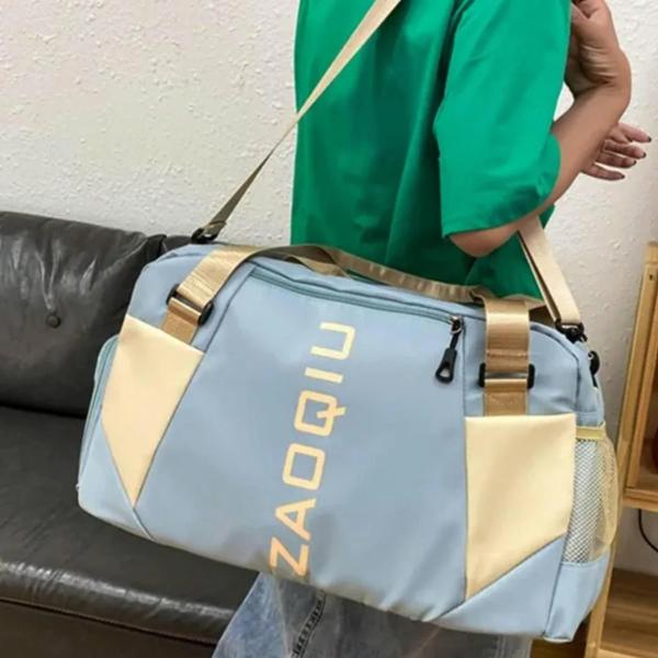 Imagem de Bolsa Mala Grande Transversal Feminina De Viagem Academia