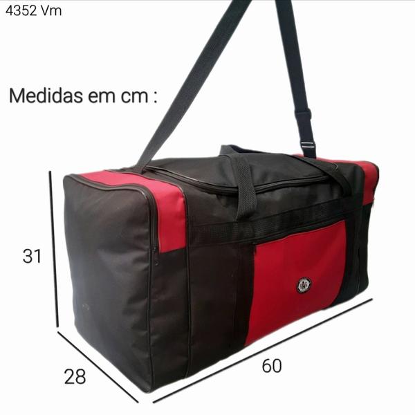 Imagem de Bolsa Mala Sacola de Viagem / Academia Grande Super Leve Impermeável 4351