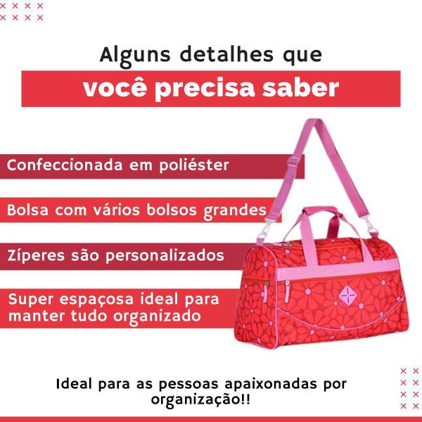 Imagem de Bolsa Mala Sacola de Viagem Feminina Diversos Modelos - Clio