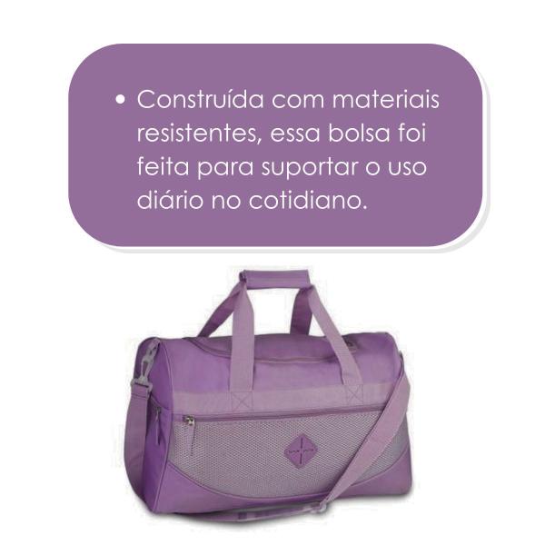 Imagem de Bolsa Mala Sacola Pastel de Viagem Academia Feminina - Clio