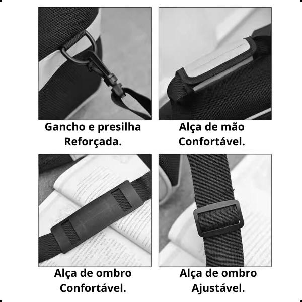 Imagem de Bolsa Mala Transporte Pet Animal Estimação Avião Tam G