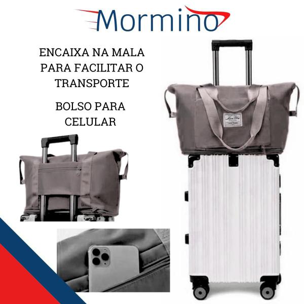 Imagem de Bolsa Mala Viagem Expansiva Impermeável 3 em 1