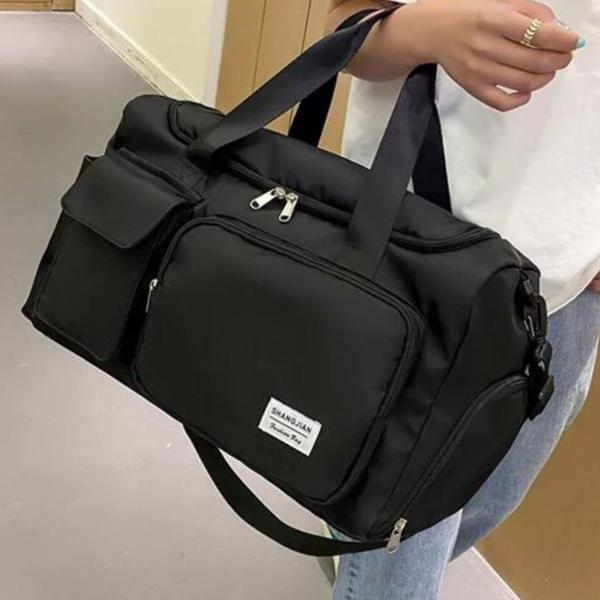 Imagem de Bolsa Mala Viagem Transversal Academia Esportiva Porta Tênis