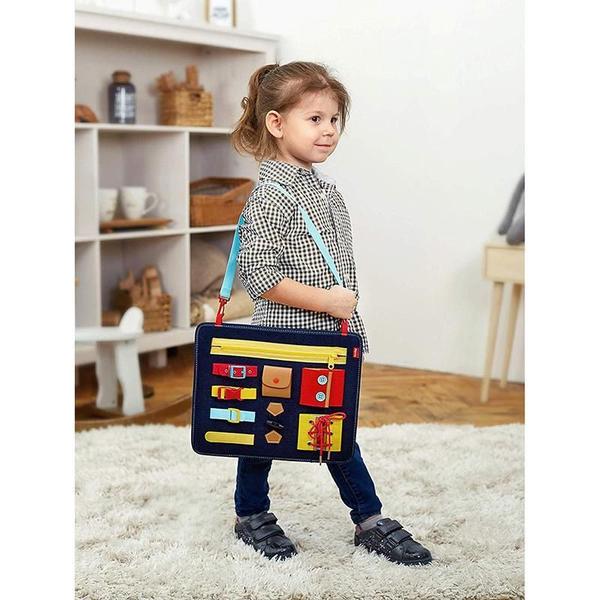 Imagem de Bolsa Maleta Infantil Montessori Pedagógica - Cor ul