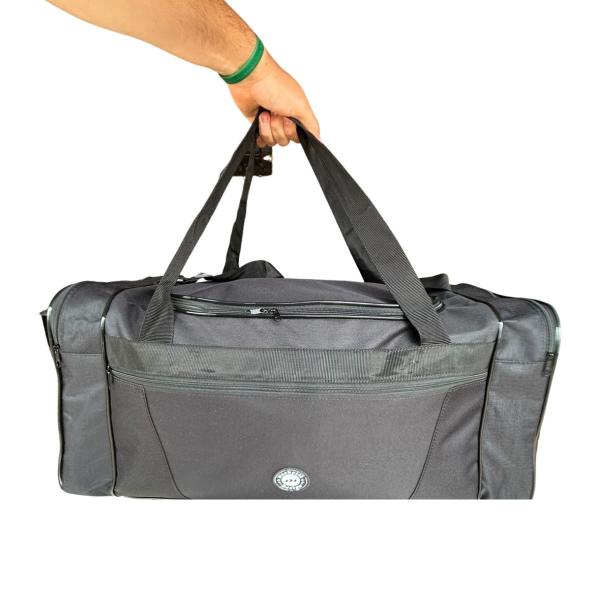 Imagem de Bolsa Mao Viagem Grande Masculina Feminina Bolsa Sacola Top