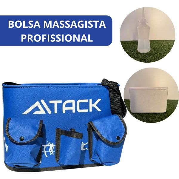 Imagem de Bolsa Massagem Grande Massagista Balde Medicamentos Fisio