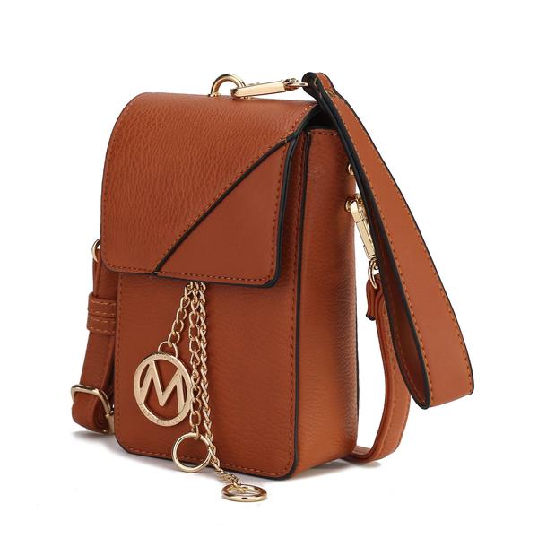 Imagem de Bolsa MKF Collection Hannah Crossbody & Wristlet Gold Tone