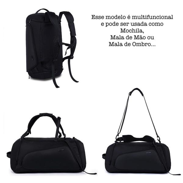 Imagem de Bolsa Mochila De Academia Masculina Feminina Executiva Impermeável