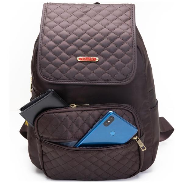 Bolsa Mochila Feminina Pequena de Costas Casual Escolar Trabalho Estilosa - MARCHEN Imagem de Bolsa Mochila Feminina Pequena de Costas Casual Escolar Trabalho Estilosa