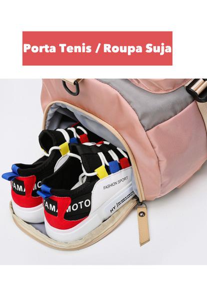 Imagem de Bolsa Mochila Multifuncional Unissex academia treino trabalho fitness viagem