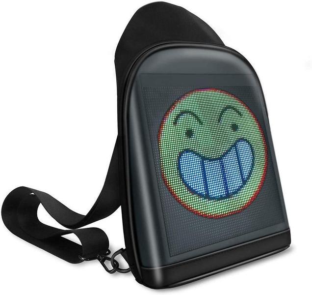 Imagem de Bolsa Mochila Transversal Alça Única Loy-D Com Display Led