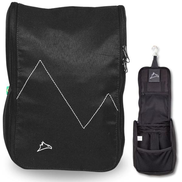 Imagem de Bolsa Necessaire Everest Multiuso + Lanterna de Cabeca Cobb Alcance de 15 M  Kit 