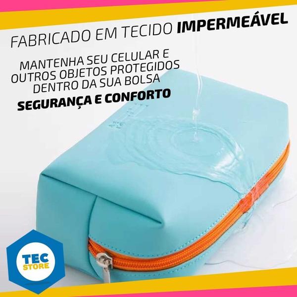 Imagem de Bolsa Necessaire Frasqueira Organizador Maquiagem + Higiene