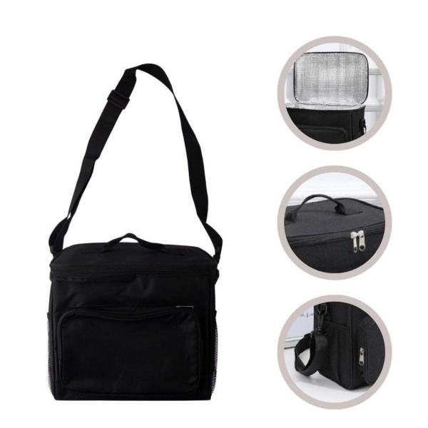 Bolsa Necessaire Térmica Resistente Fitness Praia Porta Marmita Viagem Alça Impermeavel Passeio Academia Espaçosa - Meimi Amores Imagem de Bolsa Necessaire Térmica Resistente Fitness Praia Porta Marmita Viagem Alça Impermeavel Passeio Academia Espaçosa