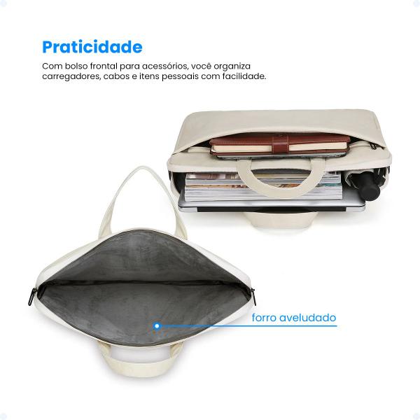 Imagem de Bolsa Notebook Case 15.6" Reforçada Capa Com Forro Interno