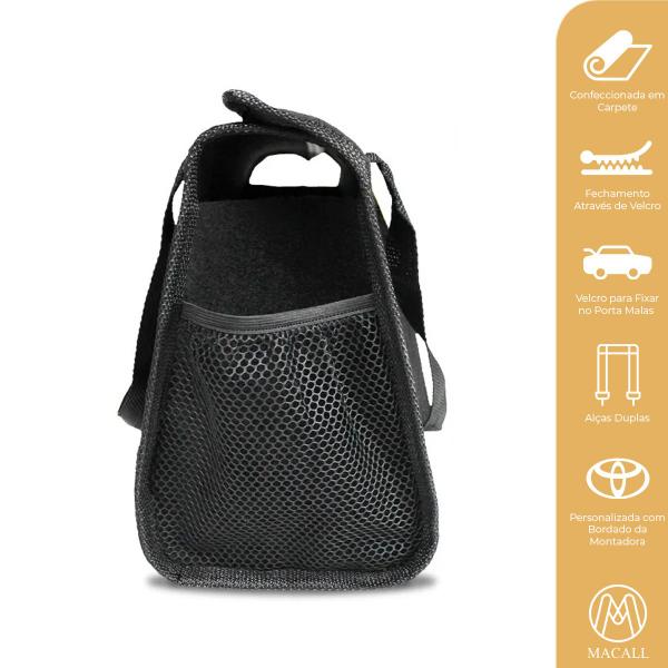 Imagem de Bolsa Organizadora Ferramentas Carro Porta Malas Carpete Logo Montadora Chery Multiuso