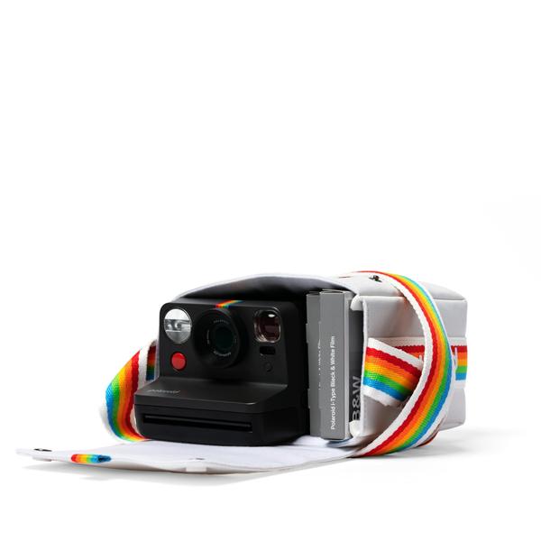 Bolsa para câmera Polaroid Now Spectrum White for Now Instant Imagem de Bolsa para câmera Polaroid Now Spectrum White for Now Instant