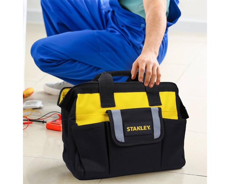 Imagem de Bolsa Para Ferramentas Organizar Transportar 12 Bolsos Stanley STST512114 Stanley 