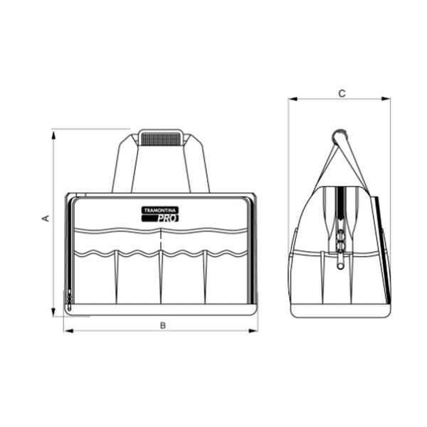 Imagem de Bolsa Para Ferramentas Tramontina 22"