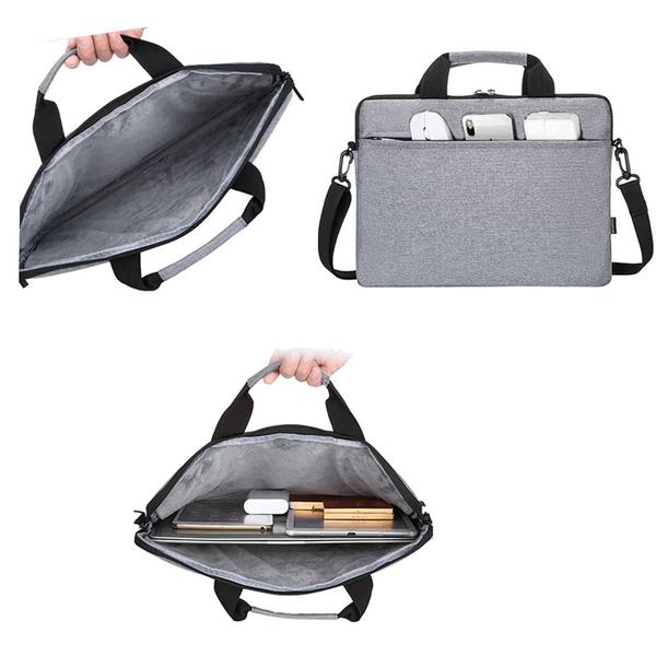 Imagem de Bolsa para laptop Rusofie Waterproof Oxford Cloth de 15,6 polegadas rosa