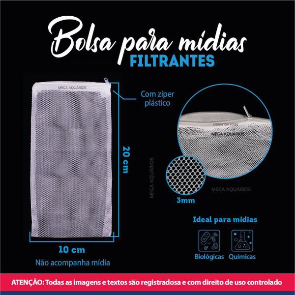 Imagem de Bolsa Para Midia Materiais Filtrantes Aquário Lago Wf 10X20