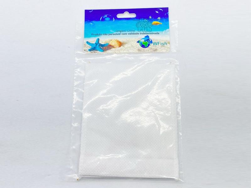 Imagem de Bolsa Para Purigen Tecido TNT WFish Mídias Filtrantes 9x11cm