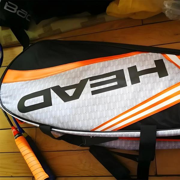 Imagem de Bolsa para Raquetes de Tênis (3-6 Peças) - Grande Capacidade - Ideal para Badminton e Squash