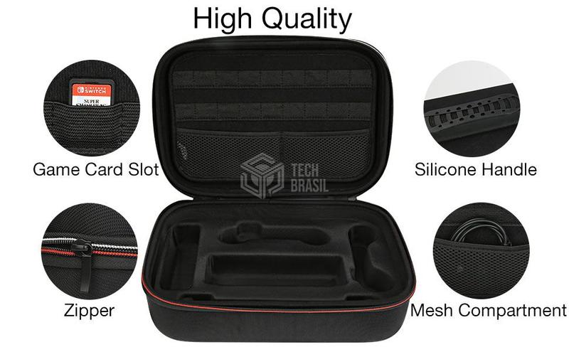 Imagem de Bolsa Para Transporte Maleta Case Capa Para Nintendo Switch Preta