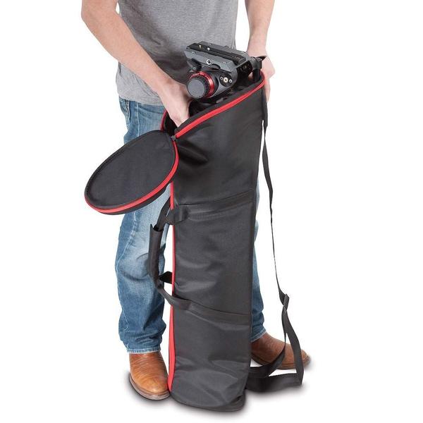 Imagem de Bolsa para tripé Manfrotto MB MBAG100PN acolchoada 100cm, preta