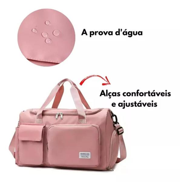 Imagem de Bolsa Passeio Academia Viagem Resistente de Mão