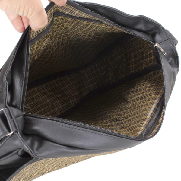 Imagem de Bolsa Pasta Carteiro Bolsa Transversal Masculina Pasta Bolsa Para Notebook de até15.6 Pol / Bolsa Masculina Resistente