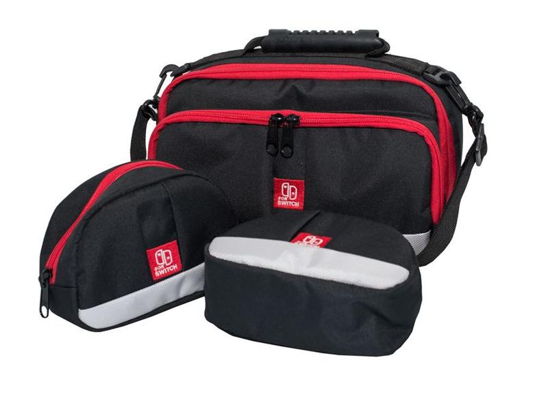 Imagem de Bolsa Pasta Case Nintendo switch c/ SPLIT PAD PRO + 2 Cases Controle