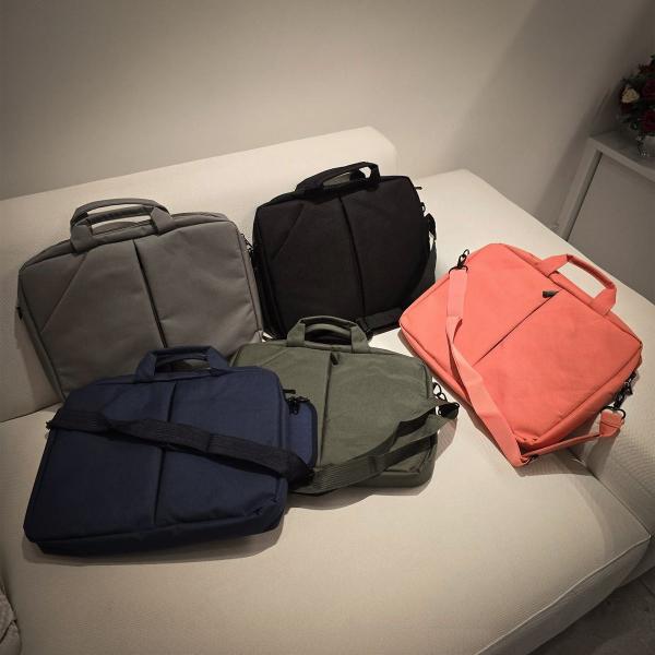 Imagem de Bolsa Pasta Mala Maleta Portátil Transversal De Ombro Com Compartimento Que Cabe Carregar Notebook Para Trabalho Viagem Trabalhar Feminina Masculina