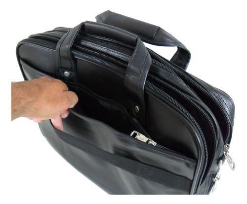 Imagem de Bolsa Pasta Maleta Tiracolo Notebook 15.6 Masculina