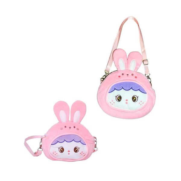 Imagem de Bolsa Pelúcia Amigos Do Coração Baby Pets 2 Em 1 Super Fashion