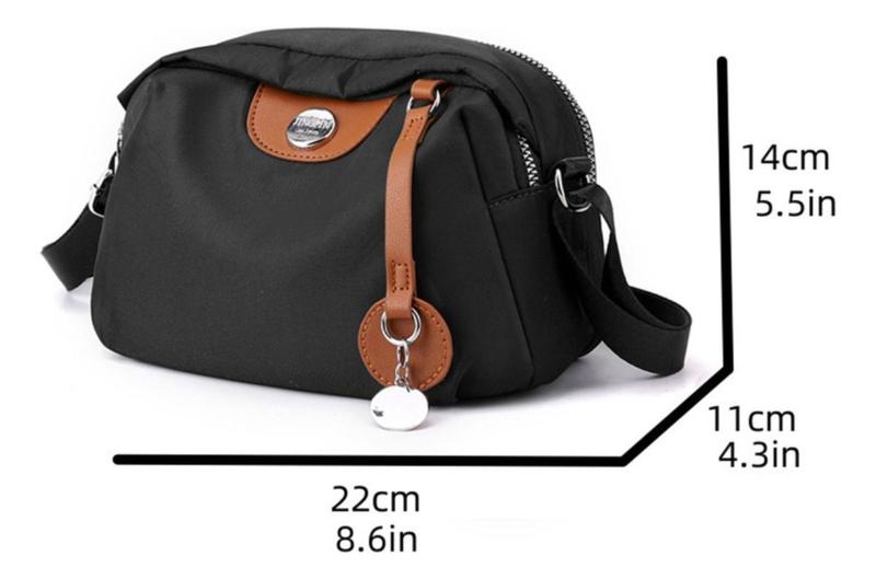 Imagem de Bolsa Pequena Transversal Espaçosa Multiuso Moderna Oferta