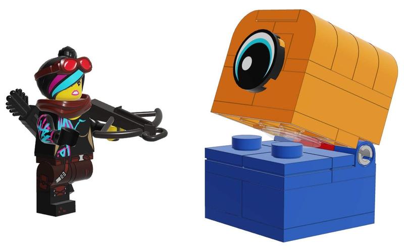 Imagem de Bolsa plástica LEGO The Movie 2 Lucy vs Alien Invader (30527)