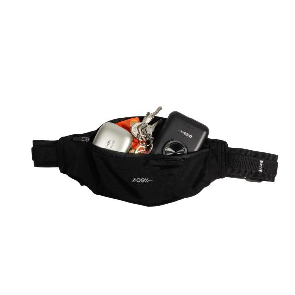 Bolsa Pochete Cintura Esportiva Corrida Fitness Po201 Preto - OEX Imagem de Bolsa Pochete Cintura Esportiva Corrida Fitness Po201 Preto