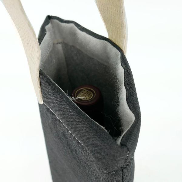 Imagem de Bolsa Porta-vinhos Wine Bag Para 1 Garrafa Smart Preto