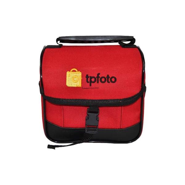 Imagem de Bolsa Profissional Equipamento Fotográfico Cosmus Vermelha